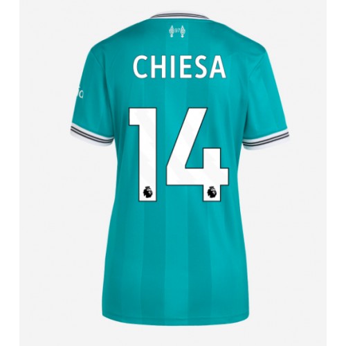 Liverpool Federico Chiesa #14 Replica Third Shirt Ladies 2025-26 Short Sleeve Liverpool Federico Chiesa #14 Replica Third Shirt Ladies 2025-26 Short Sleeve